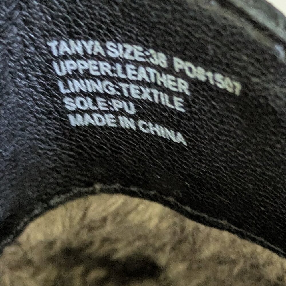 UMBERTO RAFFINI Tanya Boots Black Women's Size US 7.5/EU 38  $30.00 - Picture 5 of 8